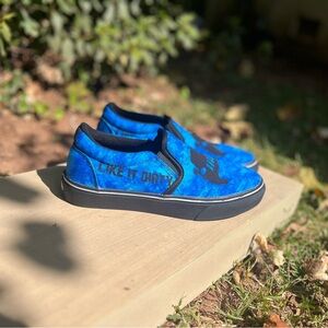 RAAD days Blue Mens Shoes with Car Design 6